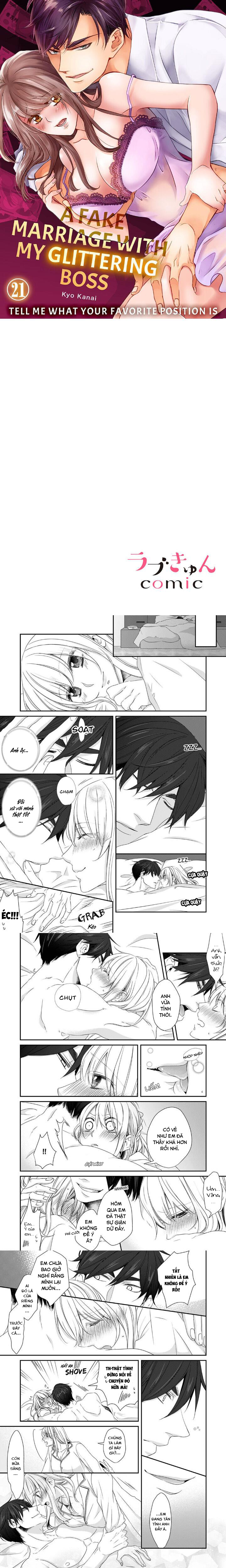 cuộc hôn nhân giả với ông chủ của tôi chapter 21.1 1