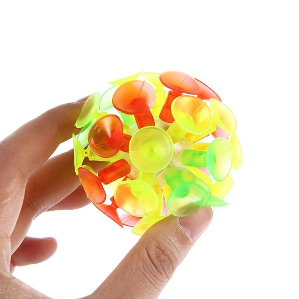 Bộ 2 bóng ném dính - Sticky Ball, đồ chơi thư giãn, giải trí, giải tỏa căng thẳng