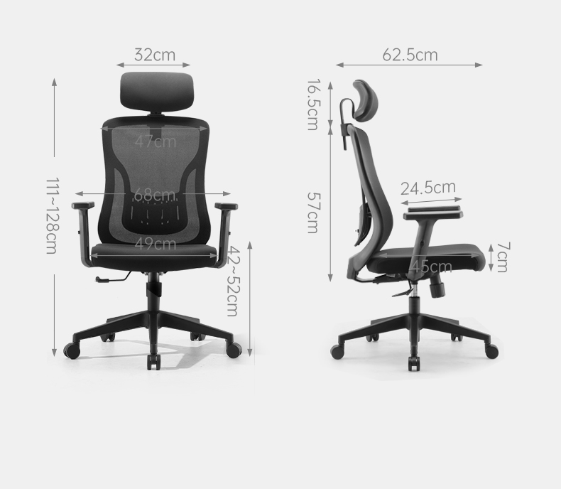 GHẾ CÔNG THÁI HỌC ERGONOMIC M83