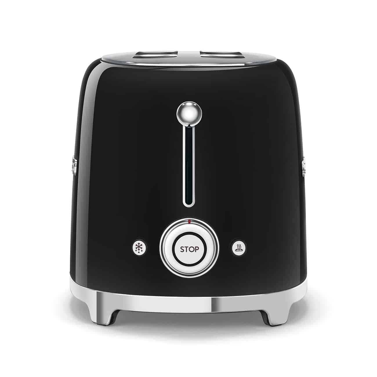 MÁY NƯỚNG BÁNH MÌ 2 LÁT SMEG MÀU ĐEN TSF01BLEU/535.43.660 - HÀNG CHÍNH HÃNG