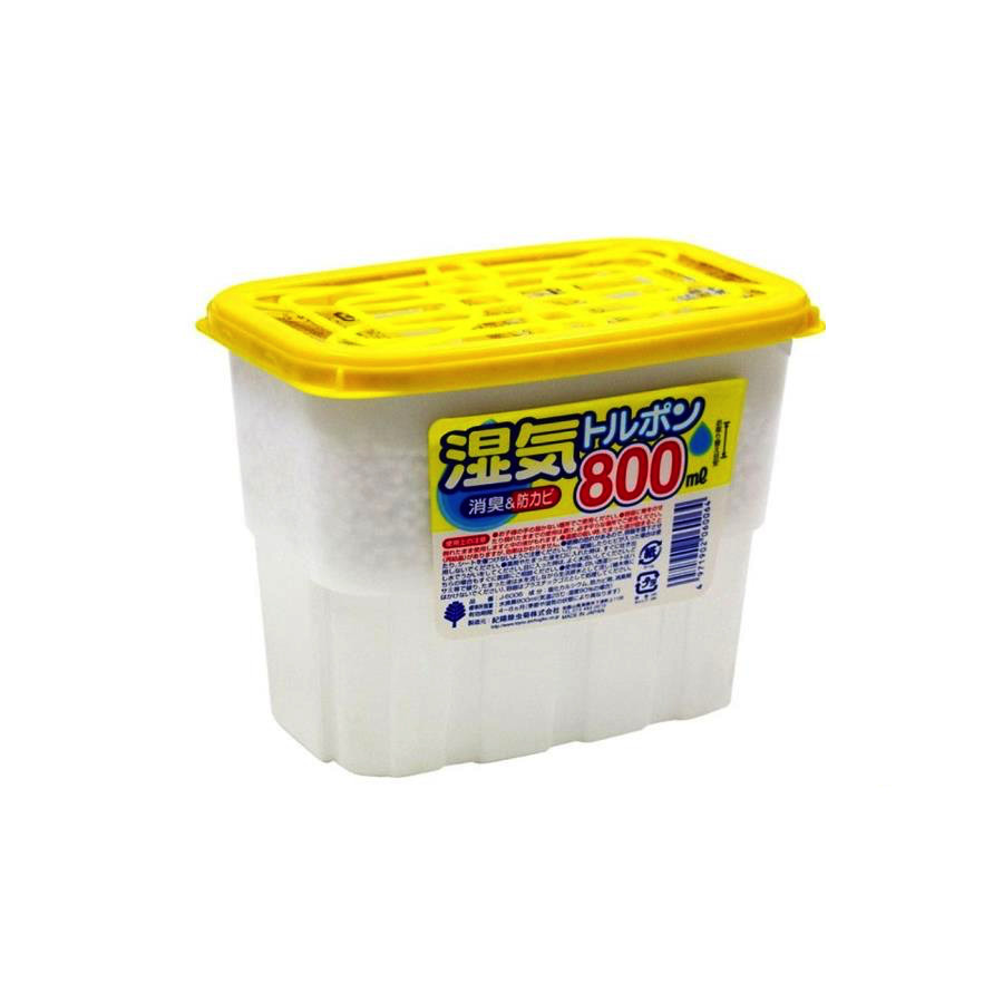 Set 03 Hộp hút ẩm, khử mùi Kokubo 800ml - Hàng nội địa Nhật Bản