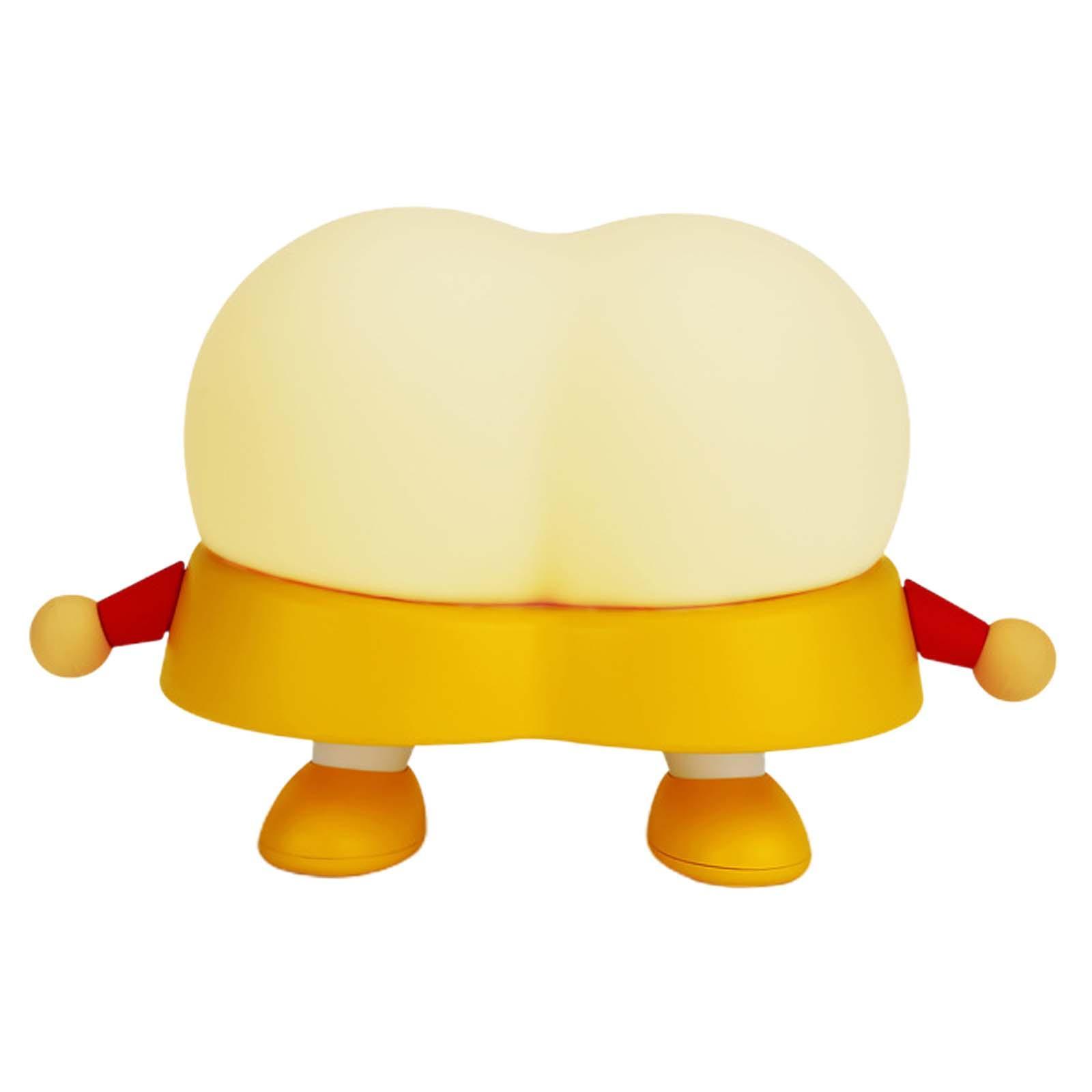 LED Night Light Silicone Adjustable Cartoon Lamp for Bedside Kids NightStand