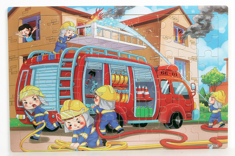 Đồ chơi tranh xếp hình 60 miếng puzzle - Đồ chơi thông minh cho bé