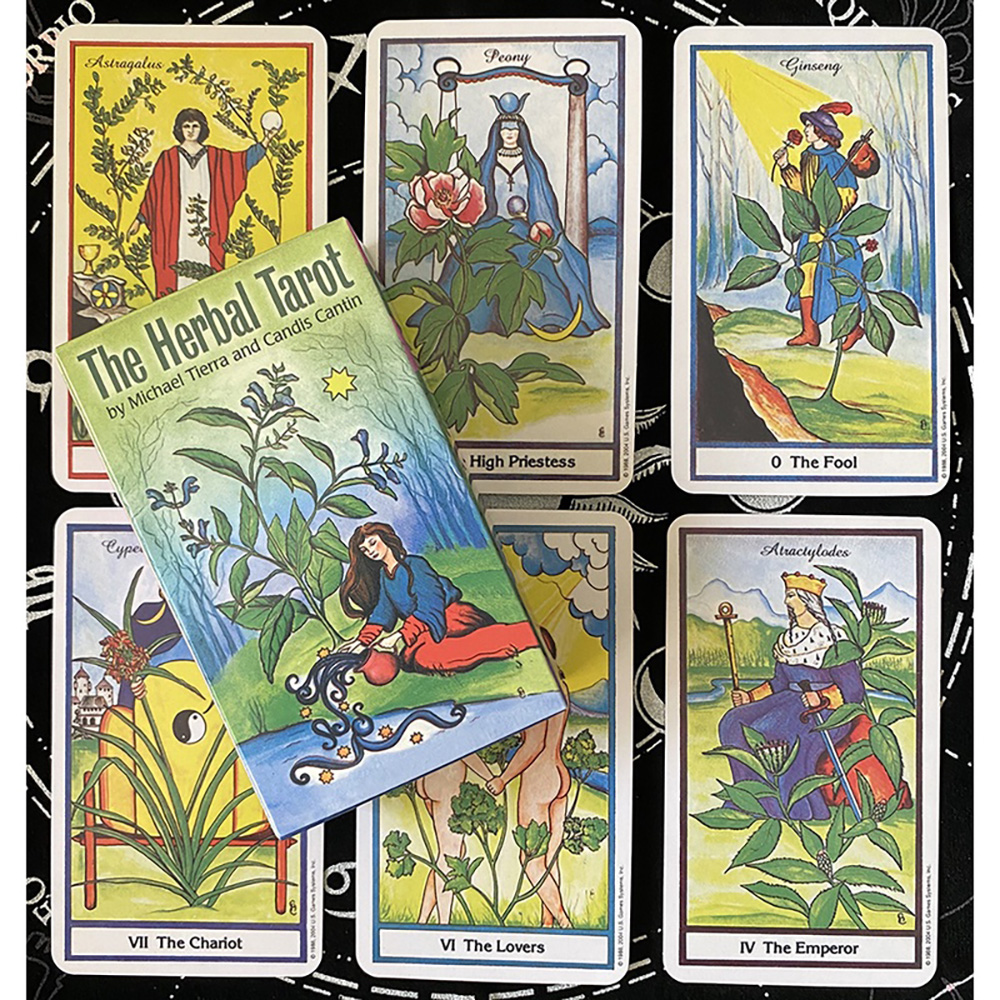 Bài Tarot The Herbal Tarot 78 Lá Tặng Đá Thanh Tẩy