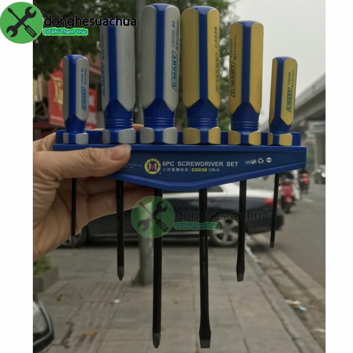 Bộ tua vít C-Mart C0036 6 cây
