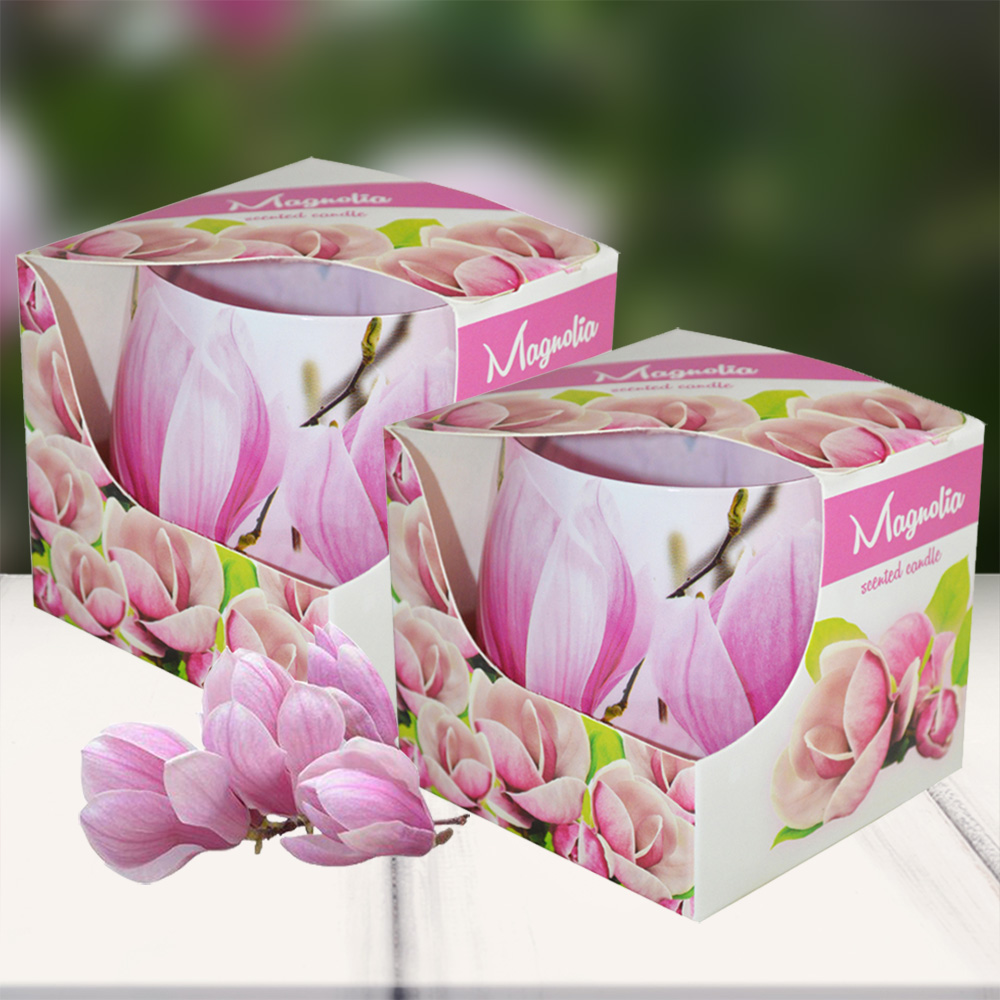 Combo 2 ly nến thơm tinh dầu Admit Magnolia 100g - hoa mộc lan, nến trang trí, thơm phòng, thư giãn, khử mùi