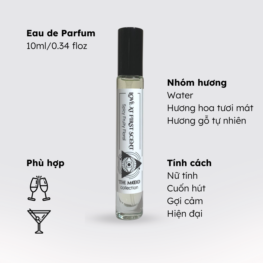 Nước hoa nam nữ Morra No.20 (Love At First Scent) nguyên liệu nhập Pháp hương hoa Chypre cuốn hút, gợi cảm, hiện đại lưu hương thơm lâu - dạng xịt tiện lợi