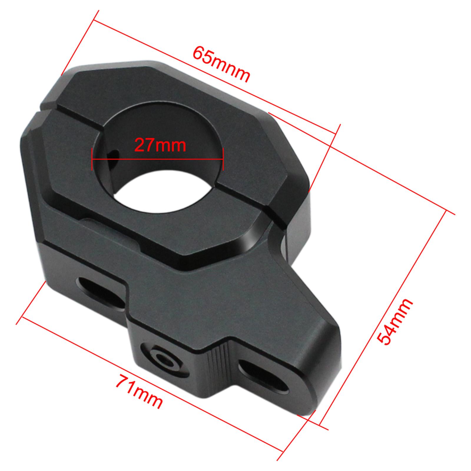 Motorcycle Handlebar Riser Clamp CNC Aluminum HandleBar Risers Mount Clamp Adapter for Kawasaki Z900C Z900RS 2017-2020