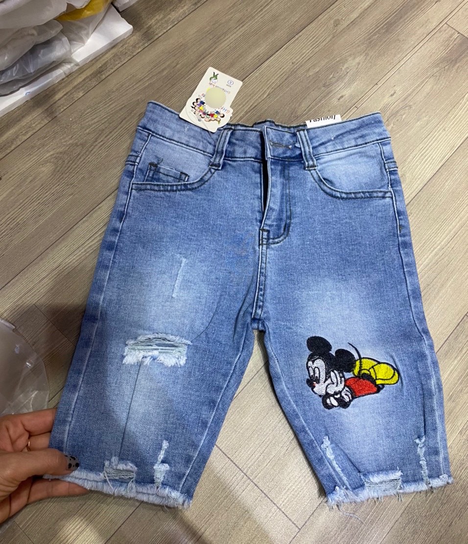 QUẦN JEANS NGỐ CHO BÉ GÁI