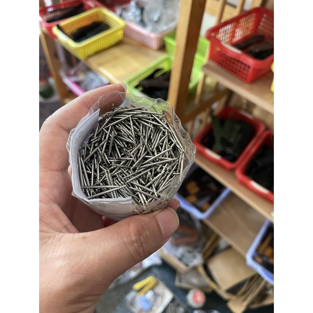 Dây đồng hồ da Kỳ Đà Thật màu Cam, lót zenmat chống thấm mồ hôi tay cao cấp có size lẻ Tặng kèm khóa, chốt và tool