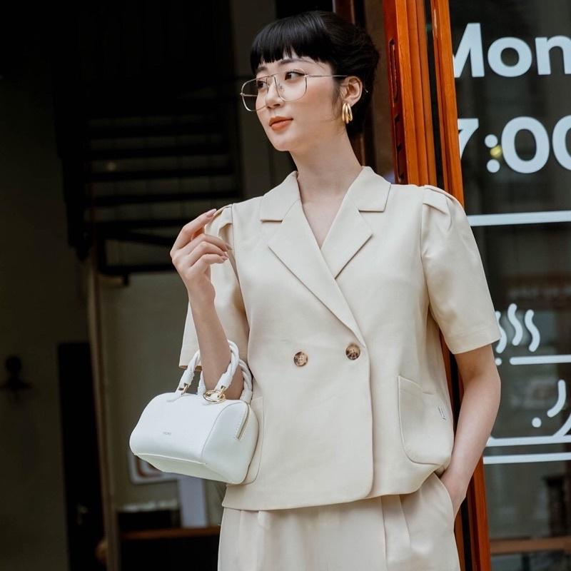 Áo blazer ngắn tay B-A-M STORE