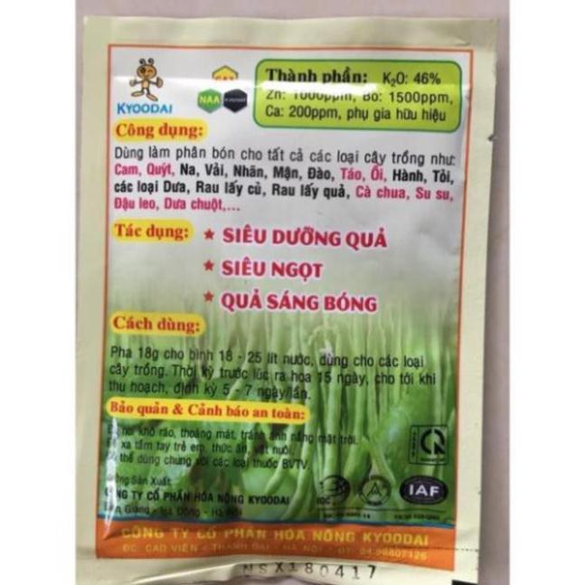 Phân bón Kabocanxi- ra hoa đậu quả