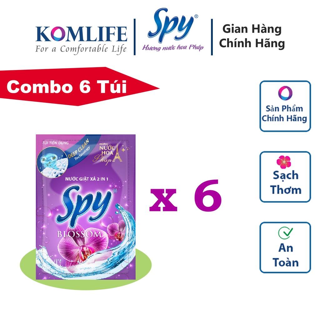 Dây nước giặt xả 50ml SPY DEEP CLEAN sạch sâu thơm lâu