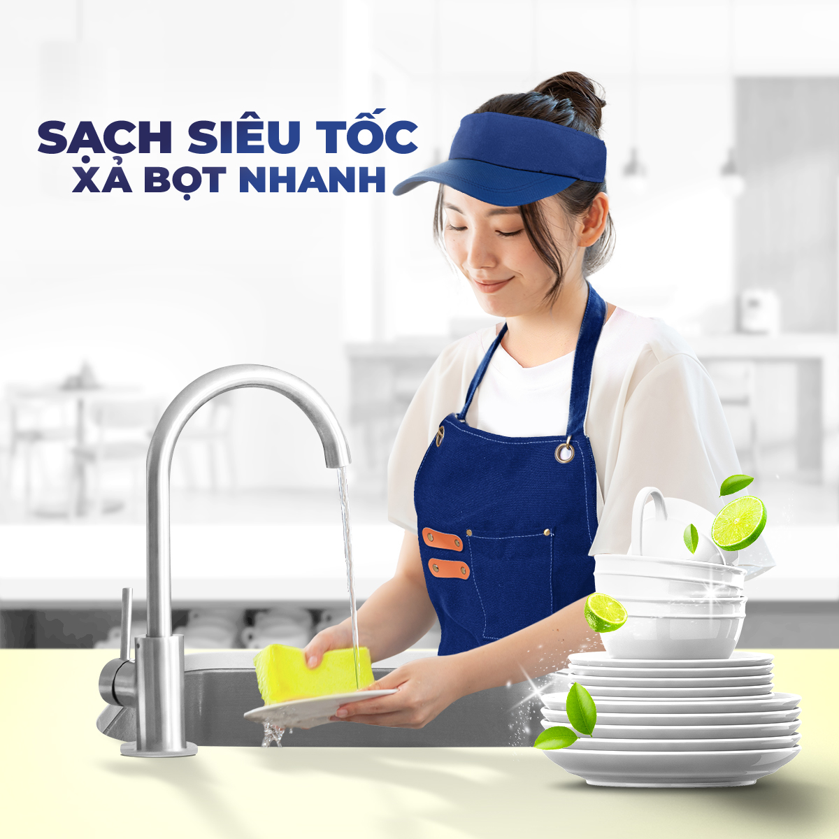 Nước Rửa Chén Sunlight Chuyên Dụng Thùng 9.5kg, Làm Sạch Dầu Mỡ, Khử Mùi Tanh Cho Gia Đình Nhà Hàng