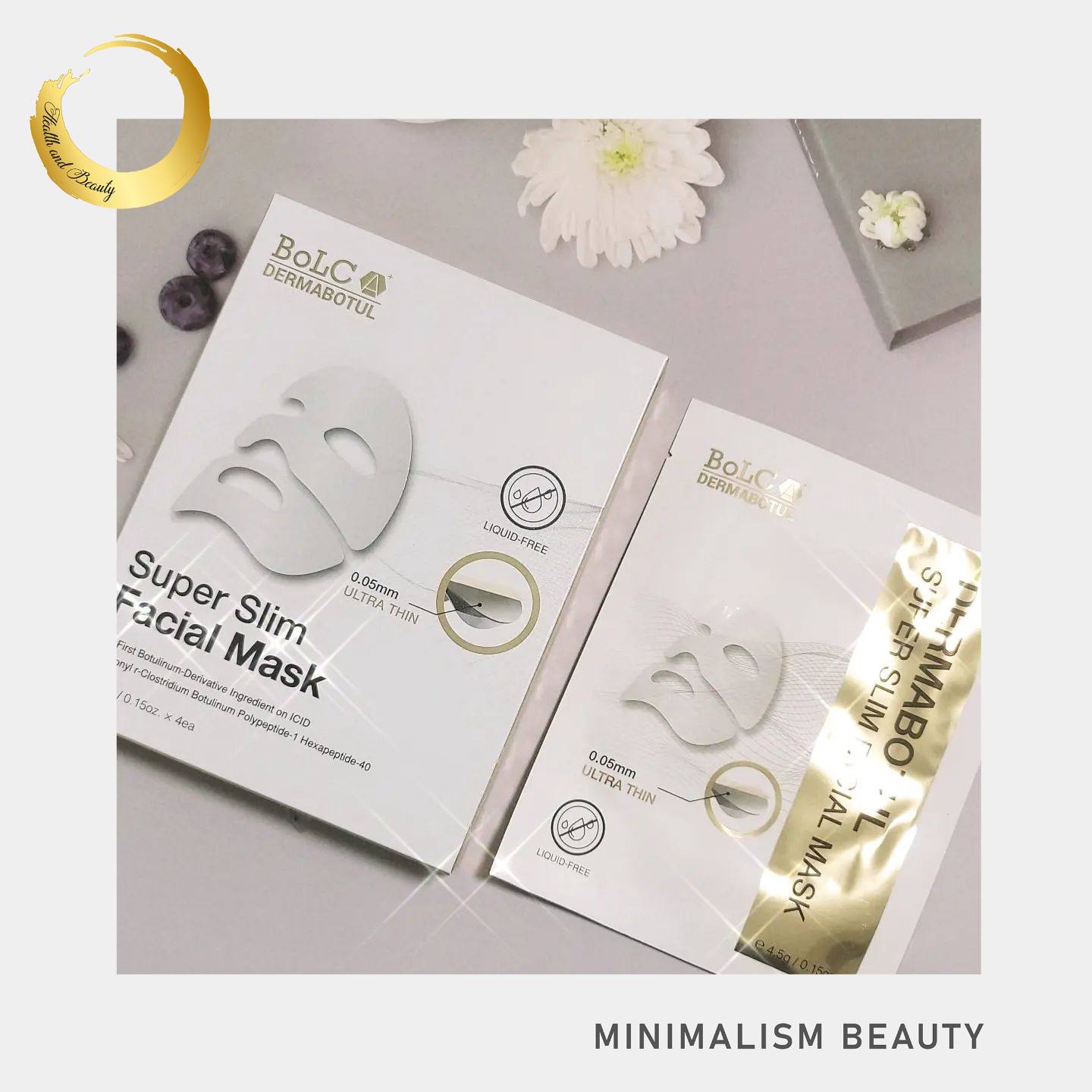Mặt nạ nâng cơ, cải thiện nếp nhăn BoLCA+ Dermabotul Super Slim Facial Mask