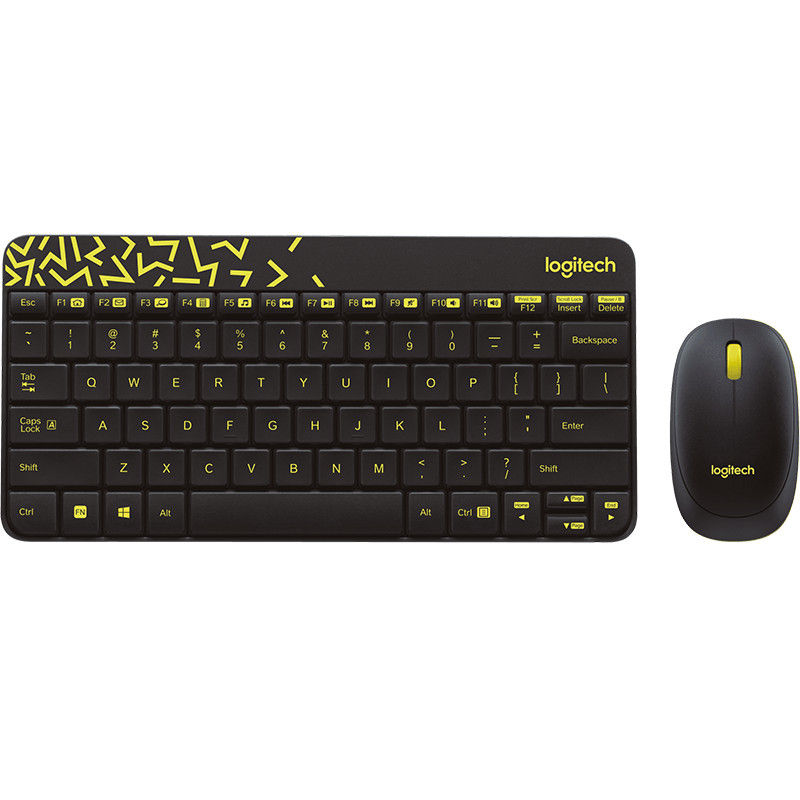 Bộ Bàn Phím Và Chuột Không Dây Logitech MK240 2016 - Hàng chính hãng