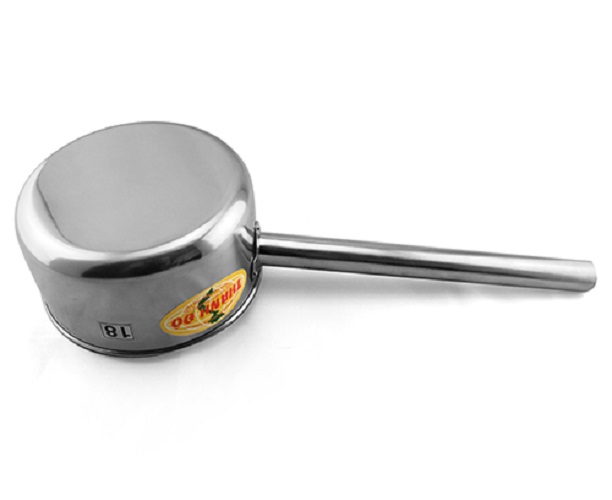 Gáo Múc Nước Inox 304 Thành Đô Cán Ngắn size 18cm