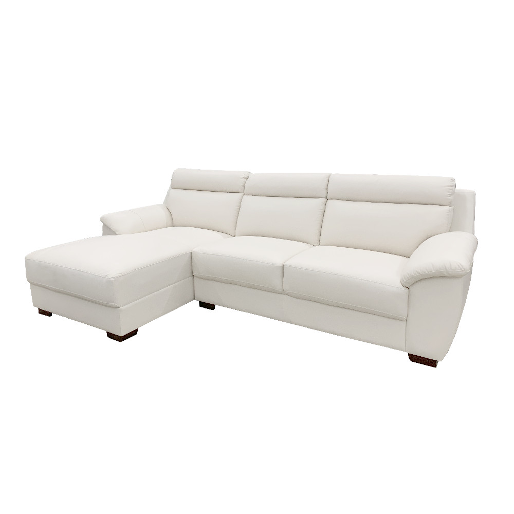 Sofa Góc L/Trái SYMPHONY Màu Trắng Index Living Mall