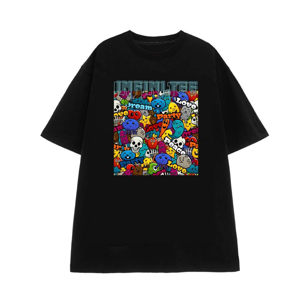 Áo thun in hình FNI.367, Thun 100% COTTON - form rộng UNISEX.