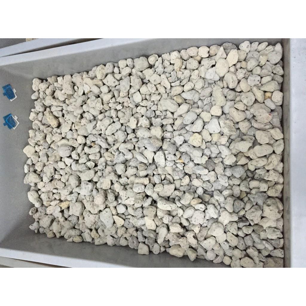 1kg- Đá Pumice (đá bọt núi lửa) Indo -size 0.3-0.6mm, thoát nước, giữ ẩm, nhẹ, làm giá thể trồng cây, sen đá, xương rồng