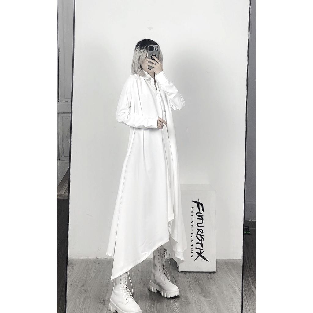 Váy Suông Dài Buộc Eo Black & White FuturistiX V230, V231