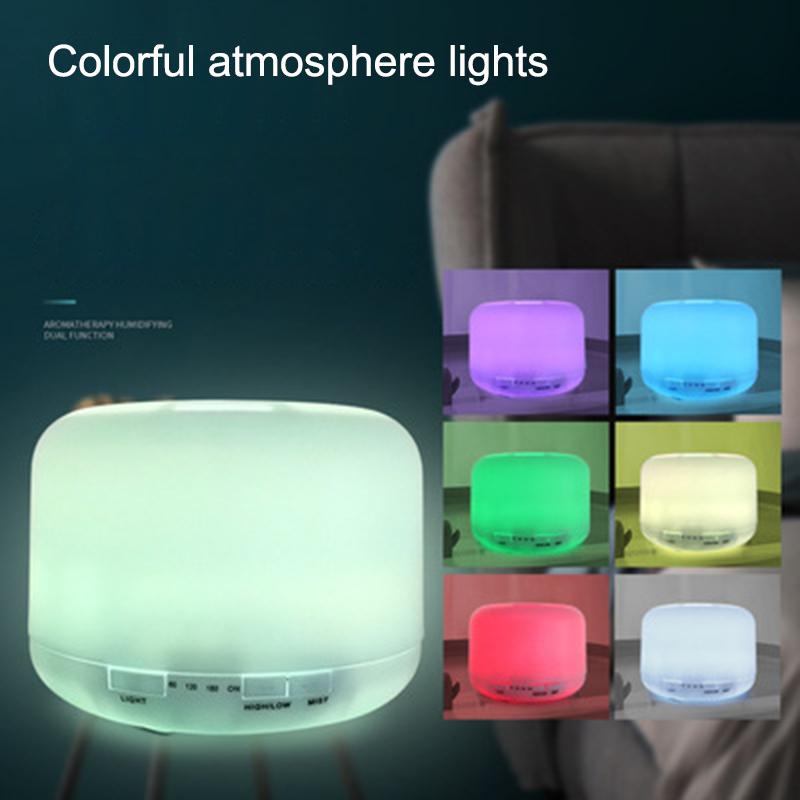 Máy Tạo Độ Ẩm Không Khí Khuếch Tán Tinh Dầu 300ML 500ML Đèn LED Hương Thơm Khuếch Tán Điện Siêu Mát Phun Sương Tạo Phun Sương Tạo Ẩm Hình Ếch Con Máy Phun Sương Tạo Độ Ẩm