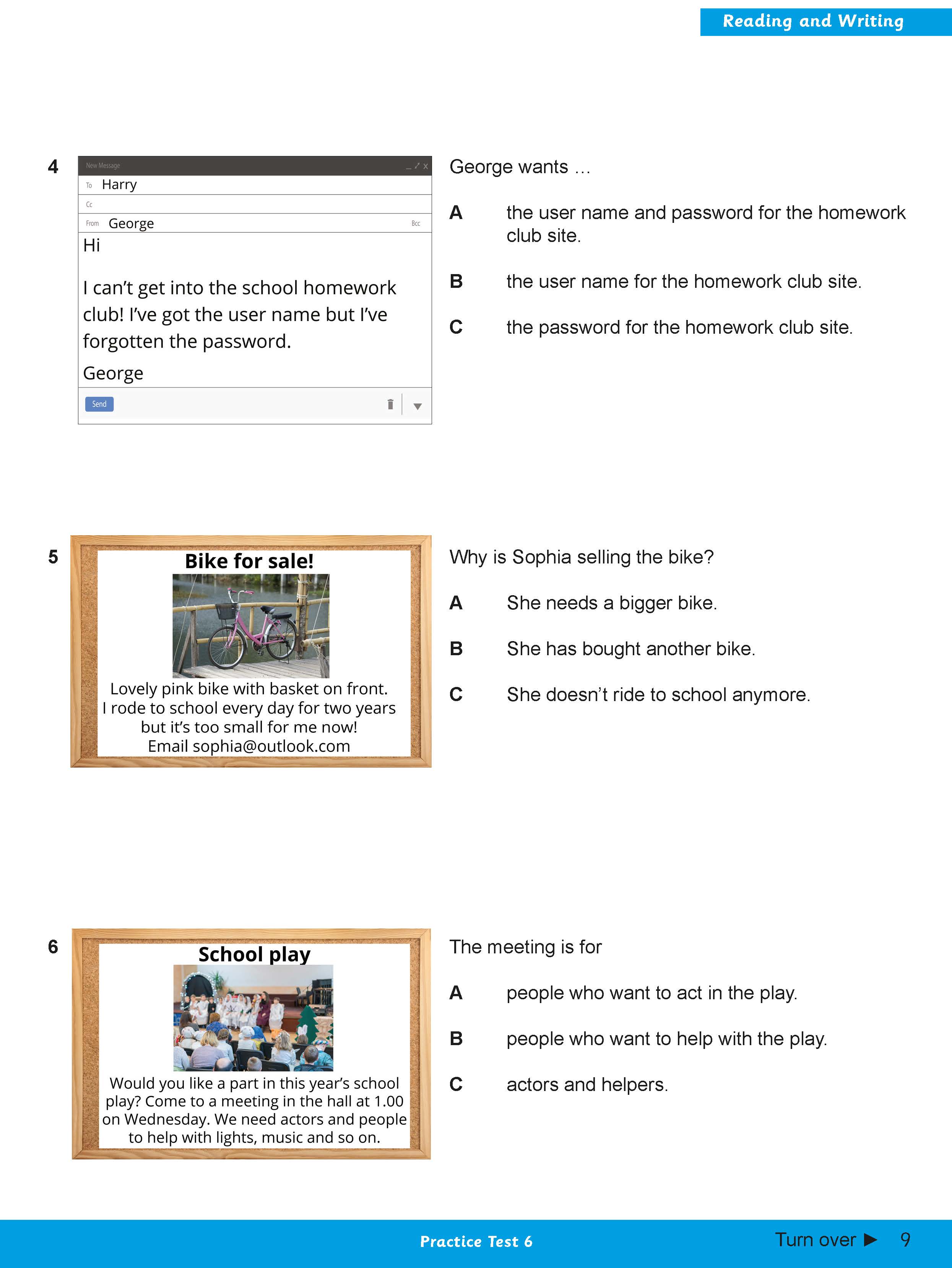 A2 Key For Schools Practice Tests 6-10