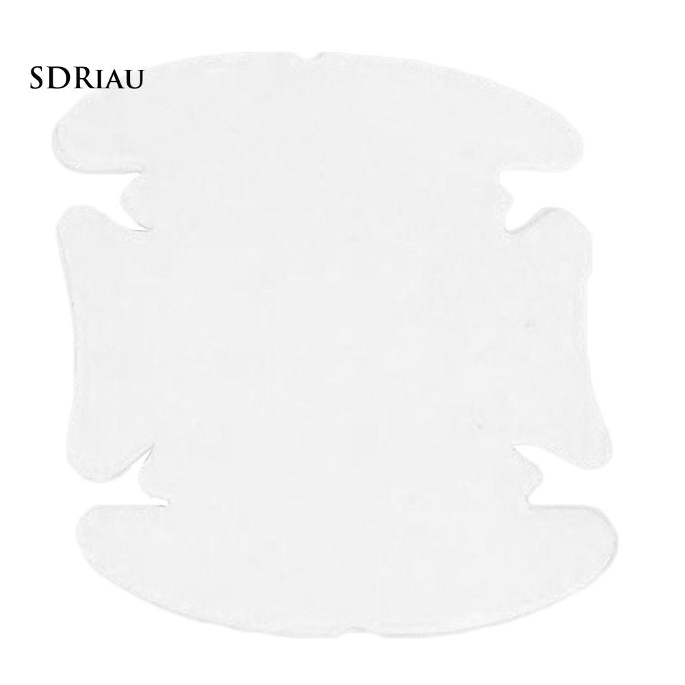 Set 4 Miếng Dán Chống Trầy Cho Tay Nắm Cửa Xe Ô Tô
