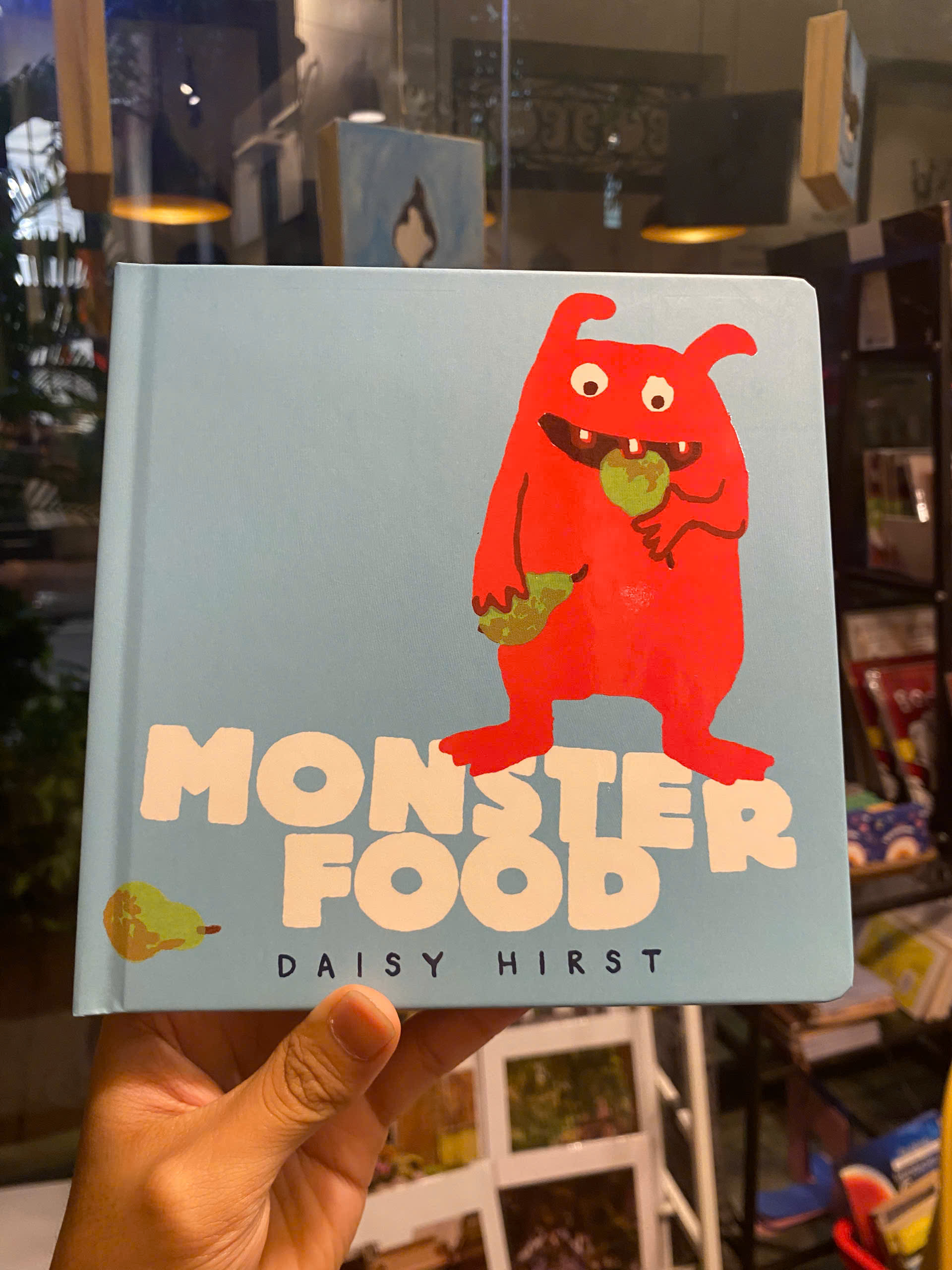 Sách - Monster Food: What Do Monsters Like To Eat by Daisy Hirst | Children's Funny Picture Book