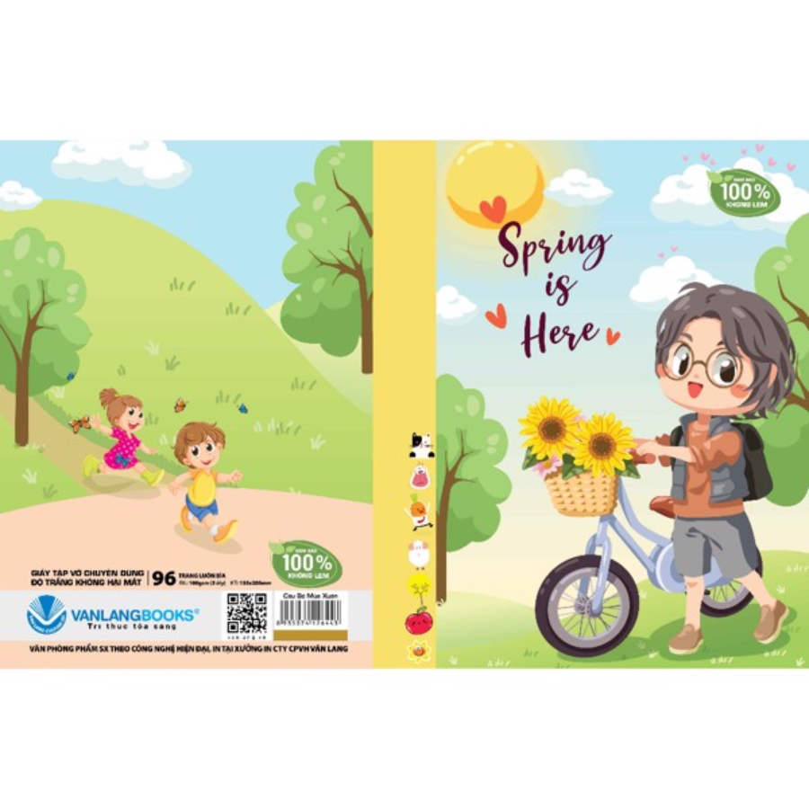 Tập HS Vanlangbooks 96 Trang Định Lượng 100 (5 Ôly) - Cậu Bé Mùa Xuân