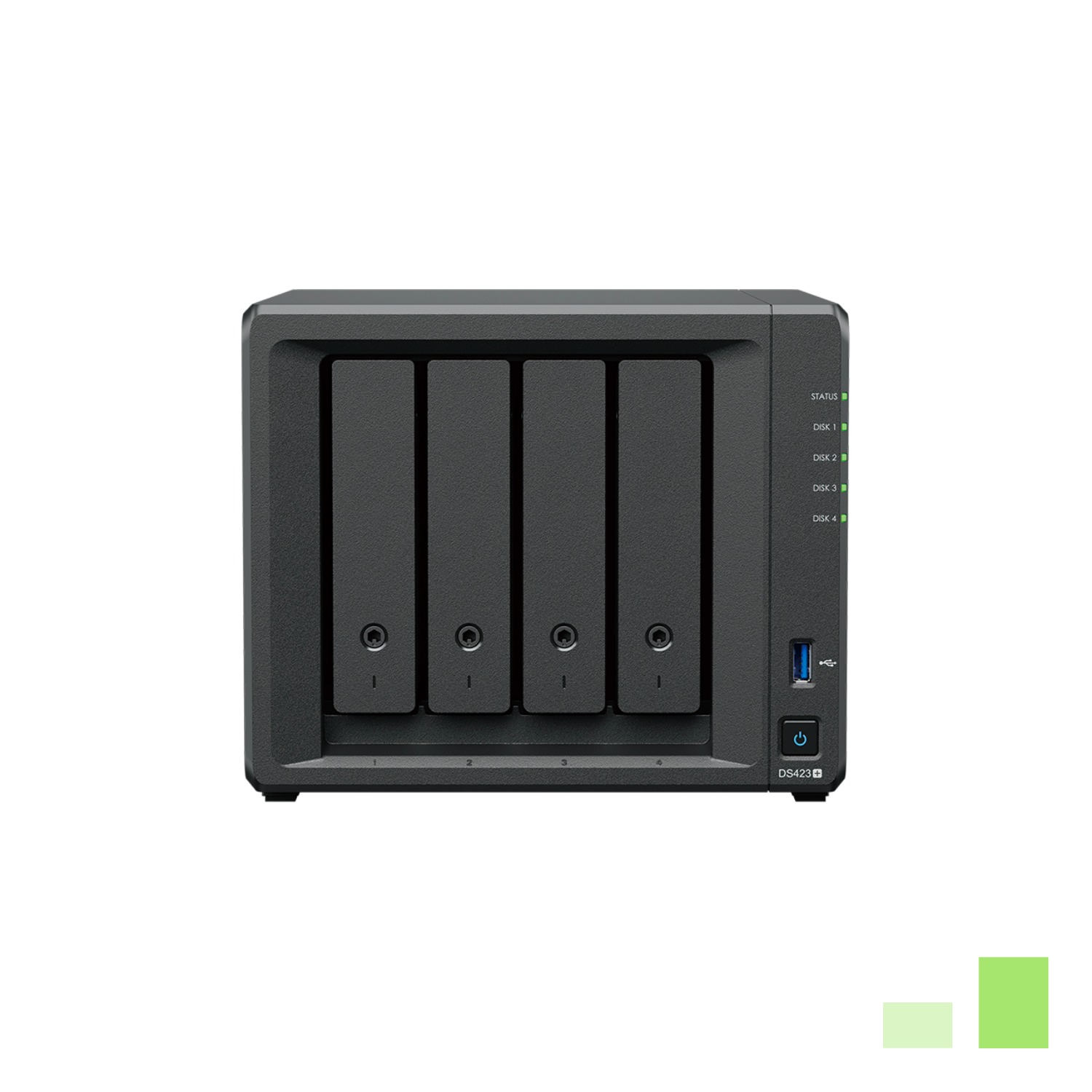 Synology DS423+ model 4-bay thiết bị lưu trữ mạng - Hàng Nhập Khẩu Chính Hãng