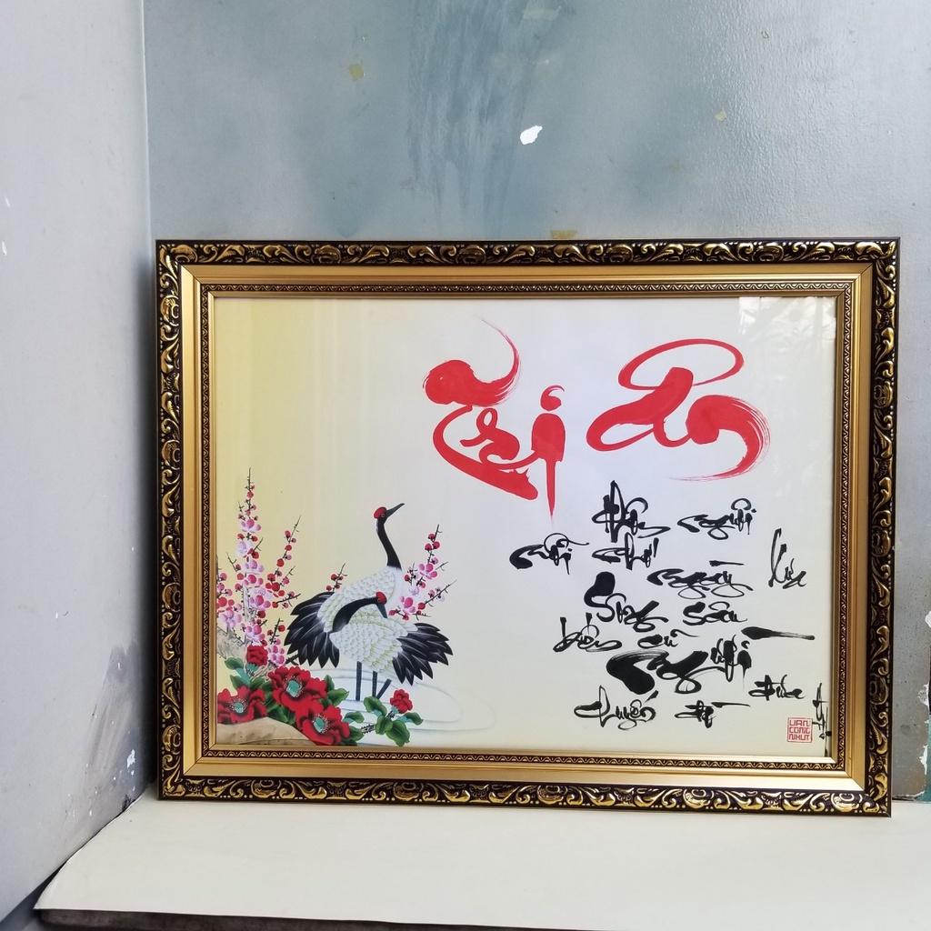 Thư pháp TRI ÂN Thầy cô. Quà tặng 20/11, 8/3, 20/10,  sinh nhật, tết. Tranh treo tường, Quá tết thầy cô.