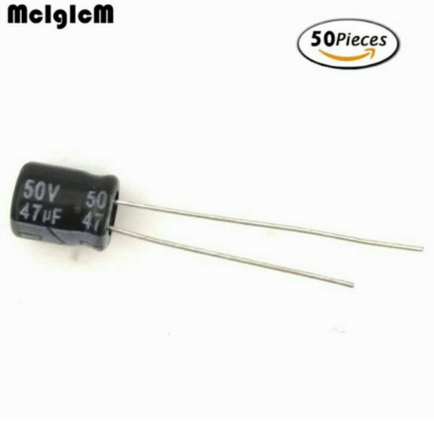 COMBO 50 CON LINH KIỆN ĐIỆN TỬ TỤ ĐIỆN NHÔM 47UF -50V LOẠI TỐT