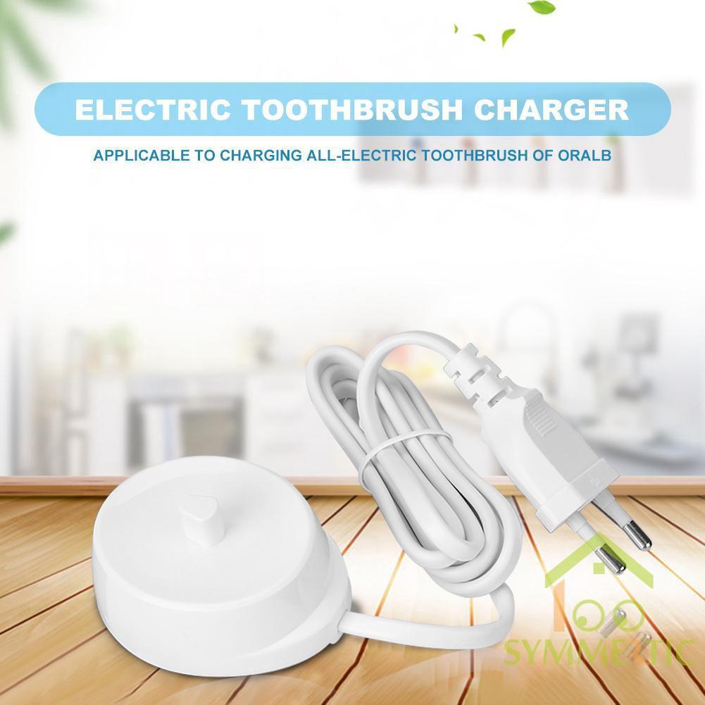 Bộ Sạc Bàn Chải Đánh Răng Điện Không Dây Thay Thế Dành Cho Braun Oralb