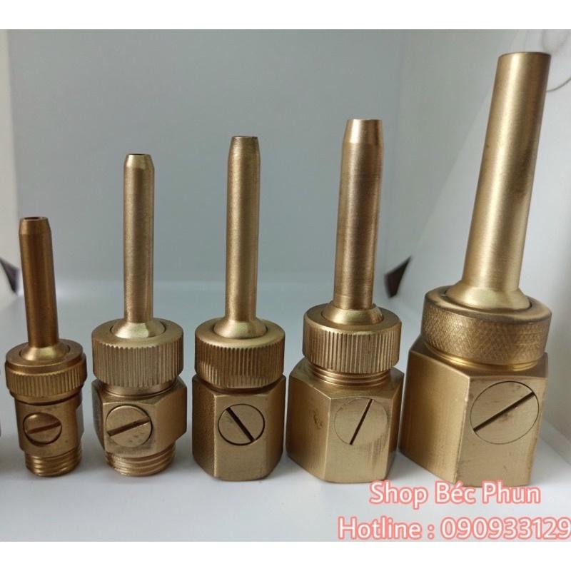 Phun thẳng 1 tia có chỉnh hướng chỉnh nước phi 9 17 21 27 34