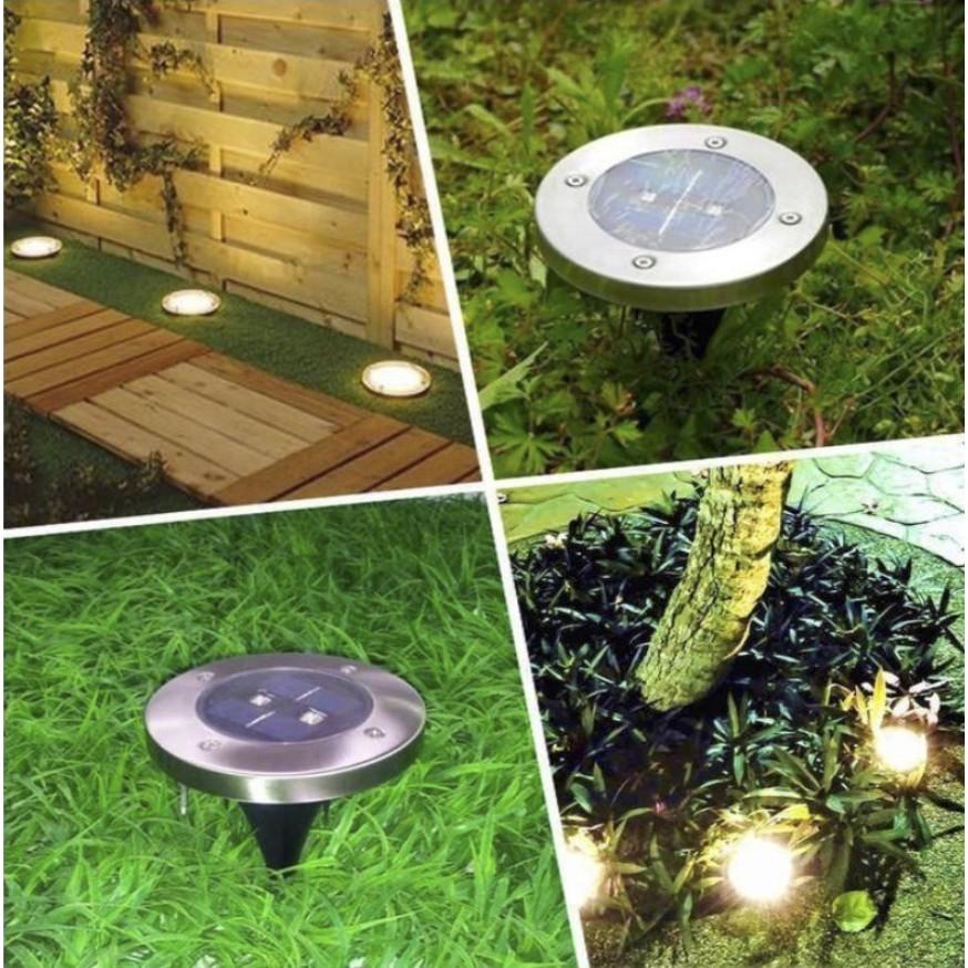 BỘ 4 ĐÈN LED NHÀ CỬA SỬ DỤNG NĂNG LƯỢNG MẶT TRỜI