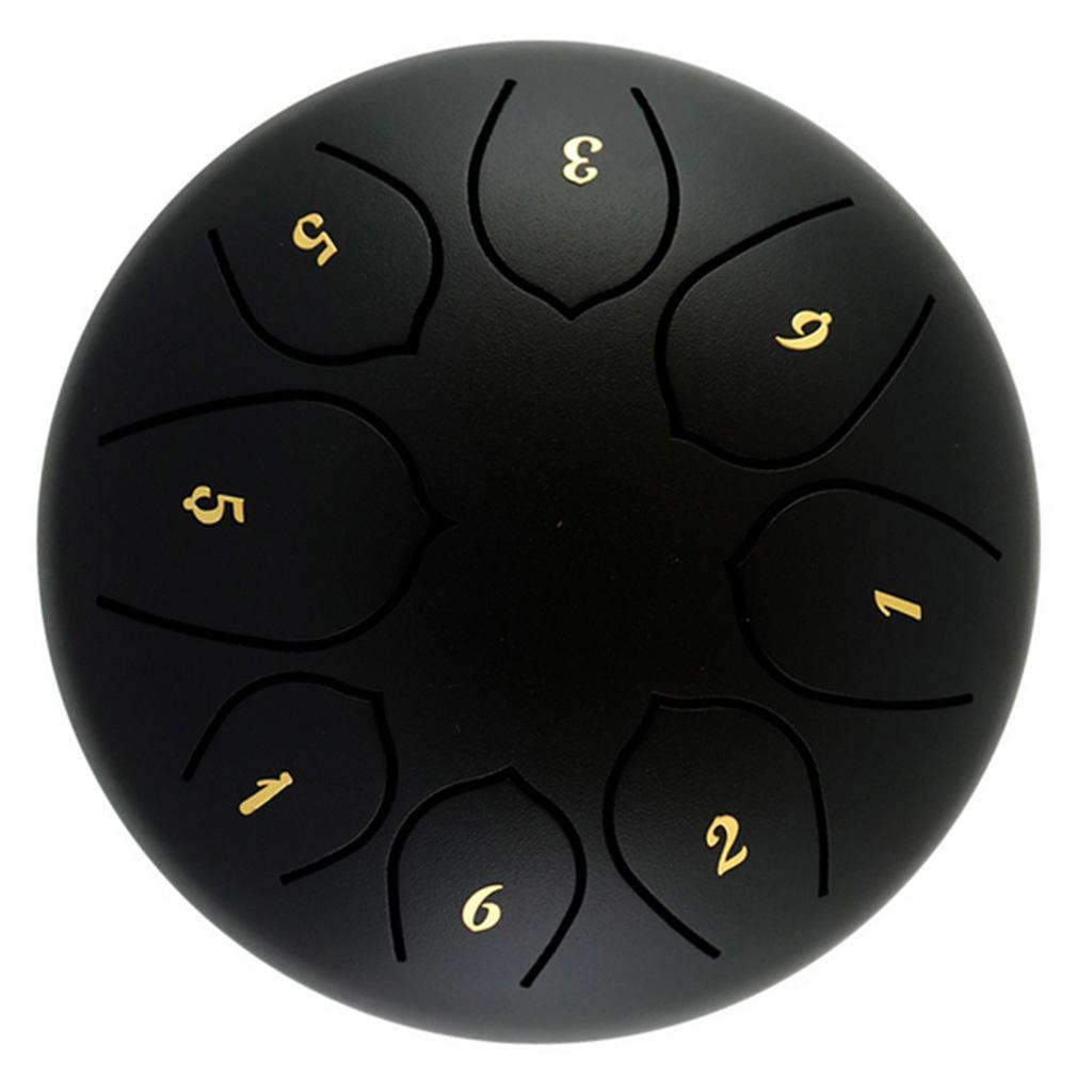 6 Inch Steel Tongue Drum Hand Pan Drum W/ Bag Mallets For Beginner Adult Kid