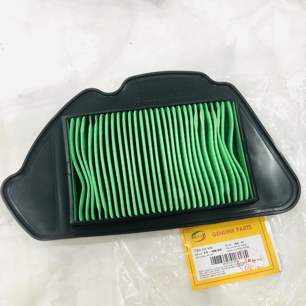 Lọc gió xe máy dành cho xe tay ga Honda Air Blade 125, Air Blade Fi, Air Blade 2008, SH MODE, LEAD 110