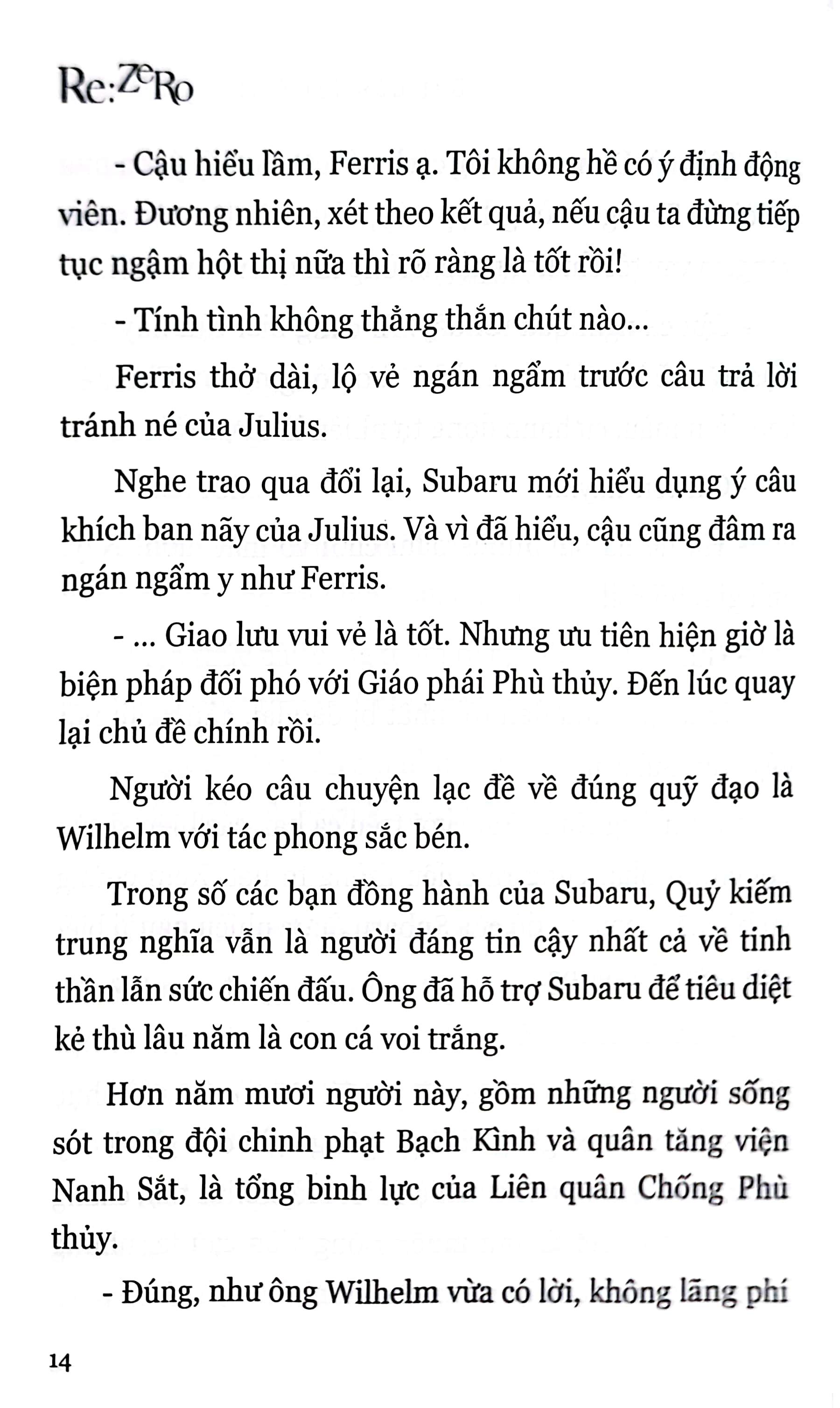 Sách Re:Zero - Tập 8