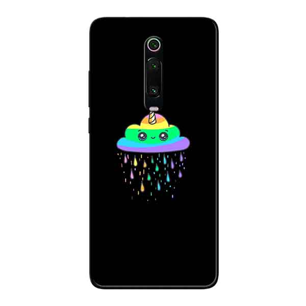 Ốp Lưng in cho Xiaomi Redmi K20 Mẫu Mây Kỳ Lân - Hàng Chính Hãng