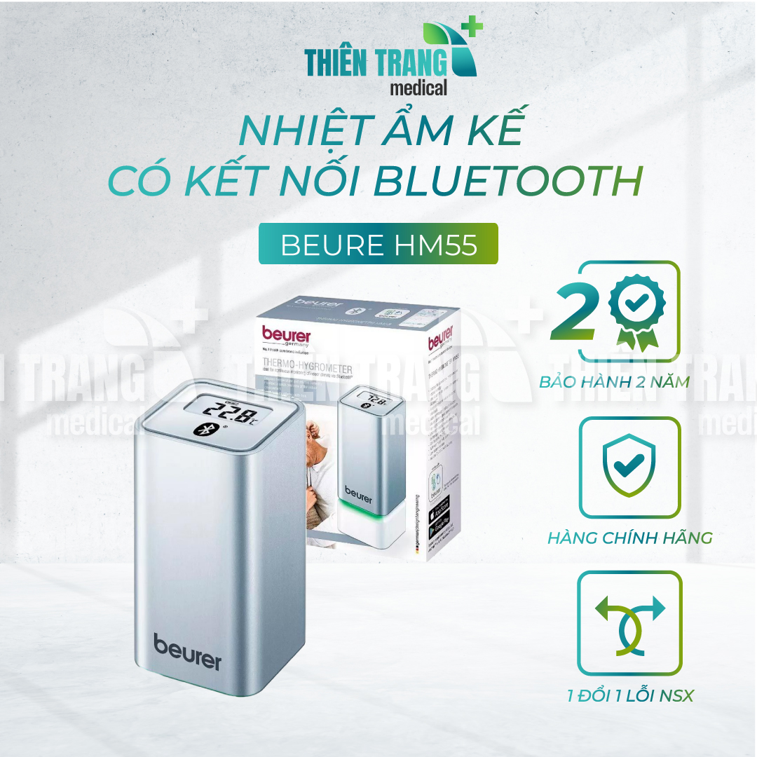 Nhiệt ẩm kế có kết nối Bluetooth HM55