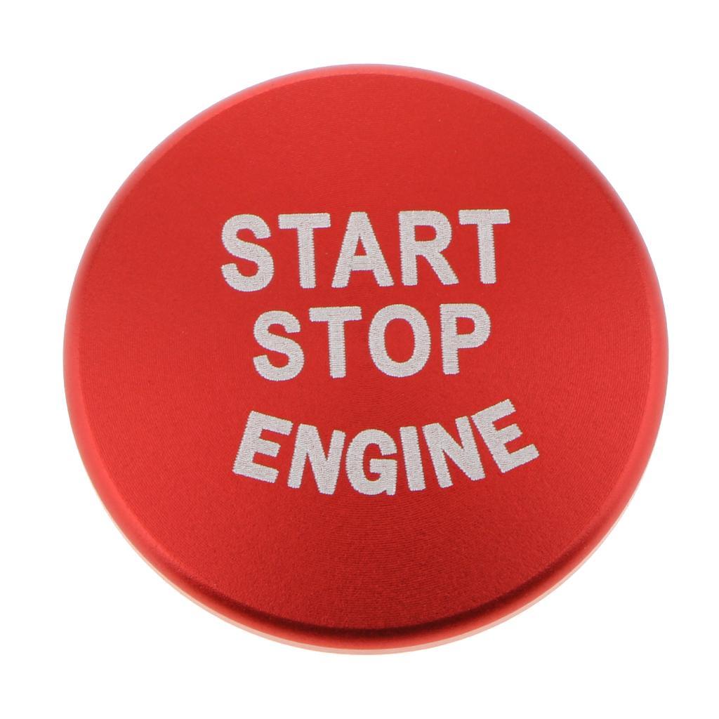 3-5pack Start Stop Engine Button Switch Cover For BMW F30 F20 F32 X1 F48 F45 Red