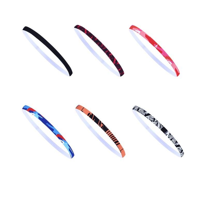 1pcs Yoga Running Fitness Headband Sport Hair Band Yoga Football Anti-slip Elastic Sweatband Gym Sport Headband Accessories