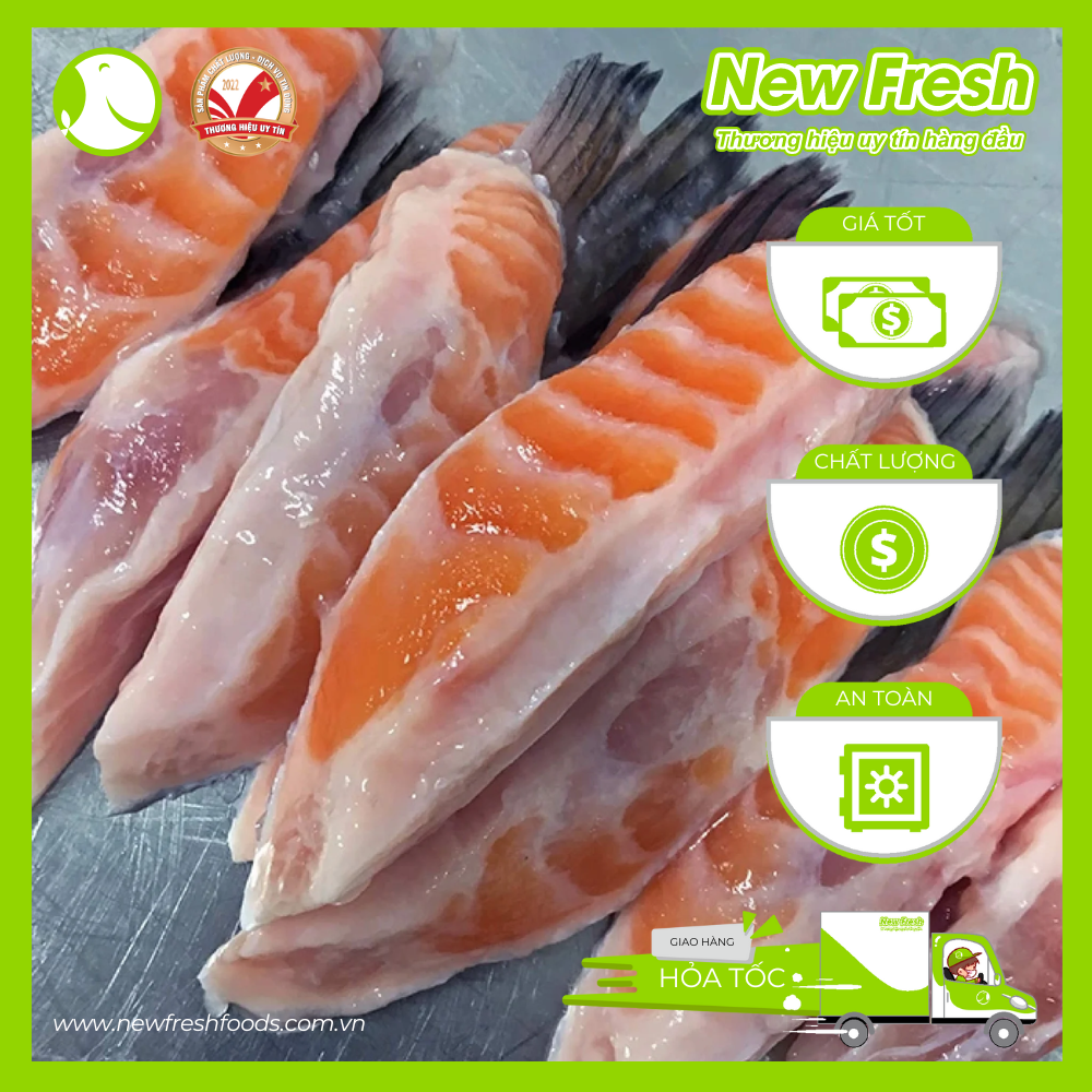 Vây Cá Hồi Nauy - 1Kg