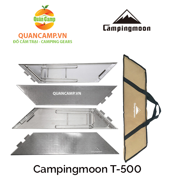 Bàn quây bếp nướng BBQ Campingmoon T-500