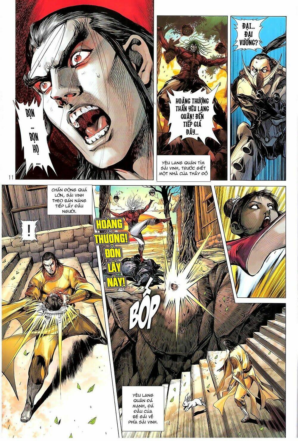 thiết tướng tung hoành (cựu tác) chapter 131 11