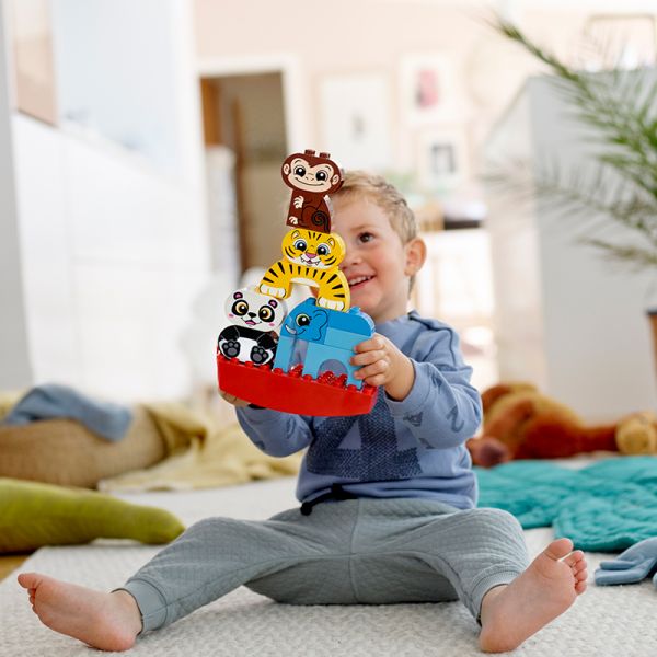 Đồ Chơi Lắp Ráp LEGO DUPLO Bộ Động Vật Cân Bằng Đầu Tiên Của Bé 10884 ( 15 Chi tiết)