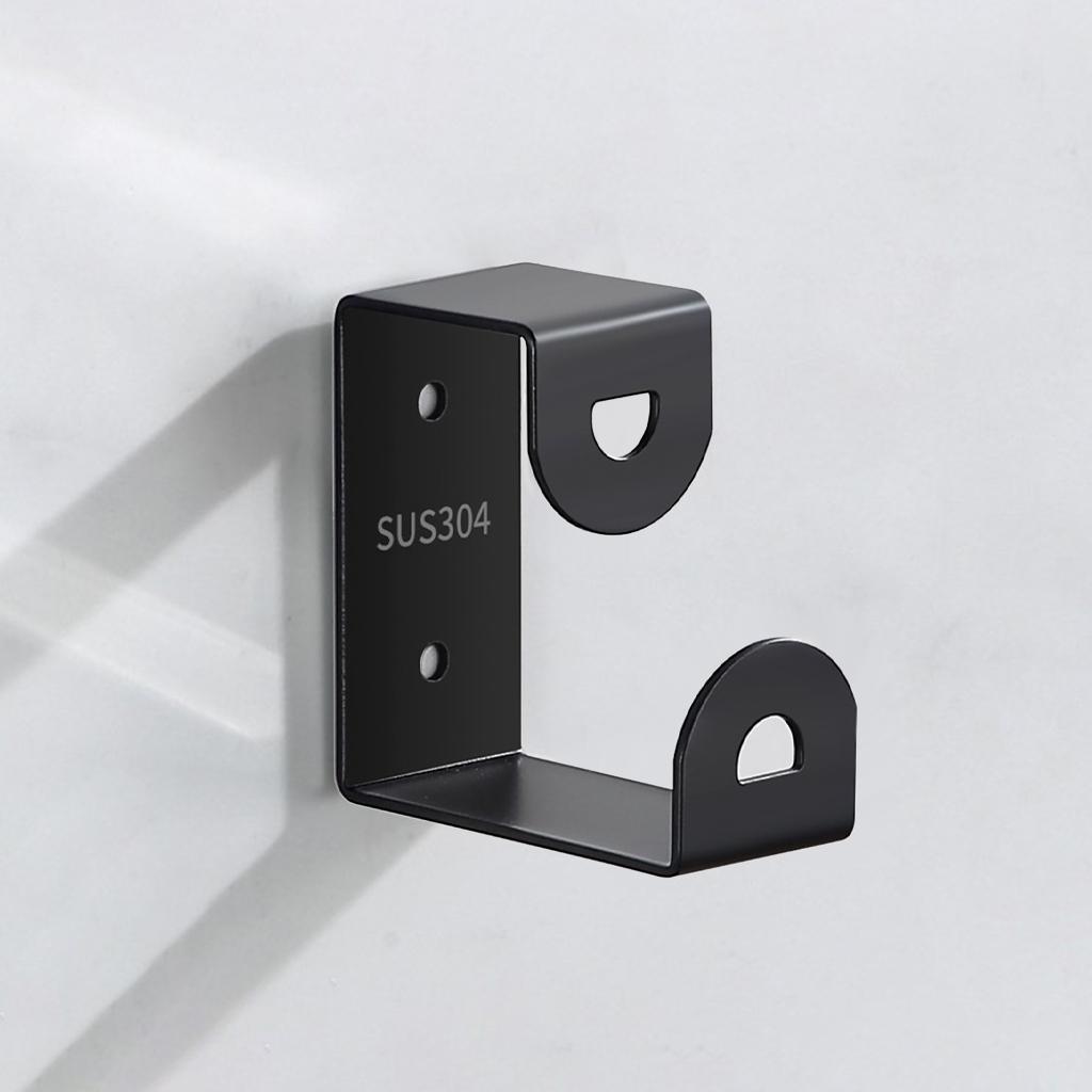 Shower Caddy Bathroom Shelf Storage Holder with Hooks Triangle Silver