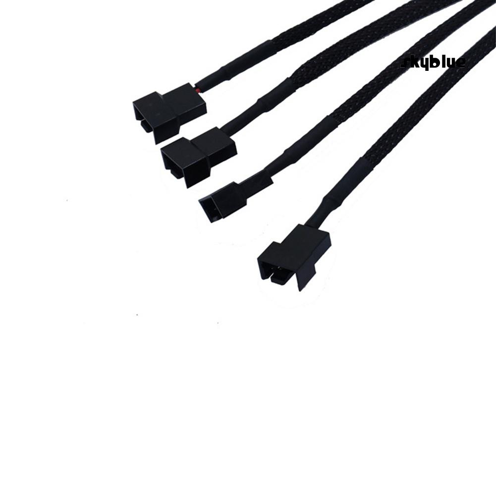 Dây cáp nối dài cho quạt tản nhiệt máy tính 4Pin sang 4 3/4Pin