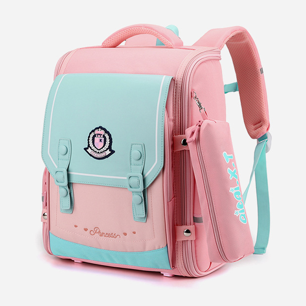 Ba lô học sinh chống gù cao cấp phong cách mới - BEE GEE HS1069